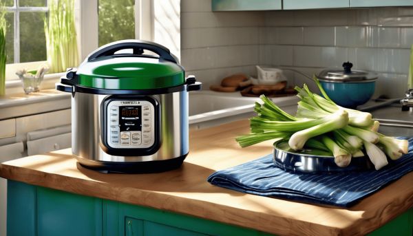 Les poireaux à la cocotte-minute cuisent en 8 à 10 minutes